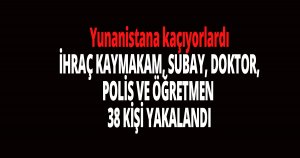 Yunanistana kaçıyorlardı, Sahil güvenlik yakaladı