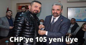 CHP'ye 105 yeni üye 