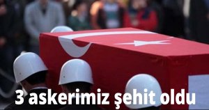 3 mehmetcik şehit oldu