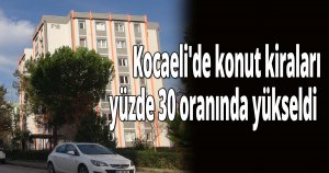 Kocaeli'de konut kiraları yüzde 30 oranında yükseldi