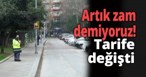 Yol üstü parklanmada yeni tarife dönemi