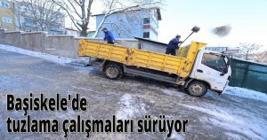  Başiskele'de tuzlama çalışmaları sürüyor