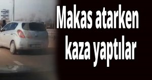 Makas atarken kaza yaptılar