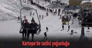 Kar kalınlığı 1 metreye ulaştı, kayak tutkunları Kartepe'ye akın etti