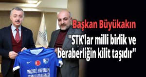 Başkan Büyükakın ''STK’lar milli birlik ve beraberliğin kilit taşıdır''