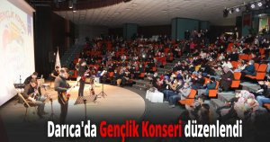 Darıca'da Gençlik Konseri düzenlendi