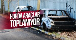 Derince'de hurda araçlar toplanacak