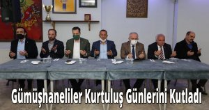 Gümüşhaneliler Kurtuluş Günlerini Kutladı