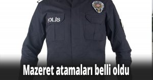 Mazeret atamaları belli oldu