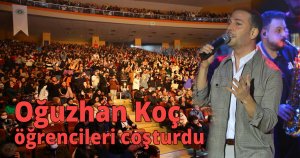 Oğuzhan Koç öğrencileri coşturdu