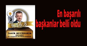 En başarılı başkanlar belli oldu