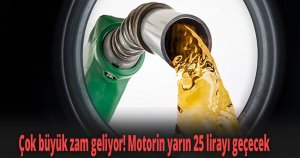 Akaryakıta kallavi zam geliyor