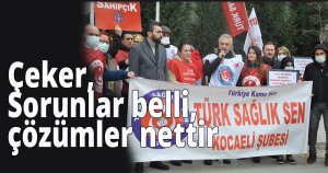 Çeker, Sorunlar belli, çözümler nettir