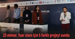 25 mimardan 5 günde 5 farklı proje