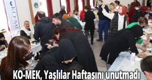 KO-MEK, Yaşlılar Haftasını unutmadı
