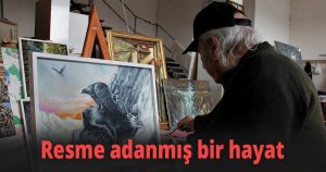 Resme adanmış bir hayat
