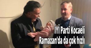 İYİ Parti Kocaeli Ramazan’da da çok hızlı