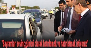 Kocaeli Valisi Yavuz ''Bayramınız Kemerli Olsun'' 