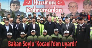 Bakan Soylu’dan ''emniyet kemeri'' uyarısı