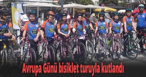 Avrupa Günü bisiklet turuyla kutlandı
