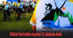 Bisiklet festivalinin kayıtları 23 dakikada doldu