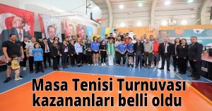  Masa Tenisi Turnuvası kazananları belli oldu