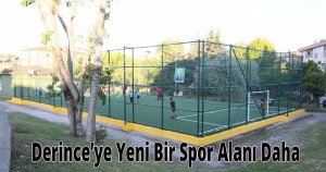 Derince’ye Yeni Bir Spor Alanı Daha