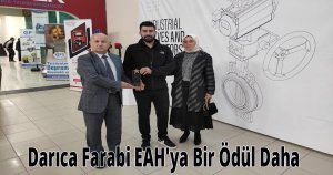 Darıca Farabi EAH'ya Bir Ödül Daha