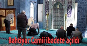 İzmit Bahtiyar Camii  ibadete açıldı