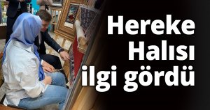 Hereke Halısı ilgi gördü