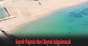 Seyrek Plajında Mavi Bayrak dalgalanacak