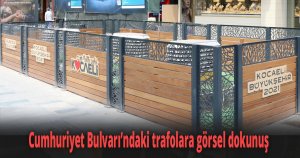 Cumhuriyet Bulvarı’ndaki trafolara görsel dokunuş