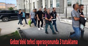 Gebze'deki tefeci operasyonunda 3 tutuklama