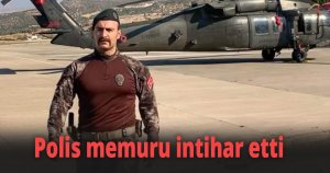 Polis memuru intihar etti