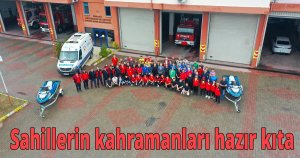 Sahillerin kahramanları hazır kıta
