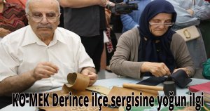 KO-MEK Derince ilçe sergisine yoğun ilgi