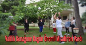 Valilik Konağının Bugün Önemli Misafirleri Vardı 
