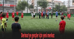 Derince'ye gençler için yeni merkez