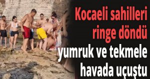 Kocaeli sahilleri ringe döndü