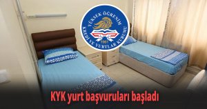 KYK yurt başvuruları başladı