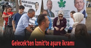 Gelecek’ten İzmit’te aşure ikramı