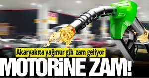 Akaryakıta yağmur gibi zam geliyor