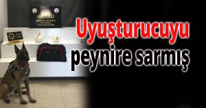 Uyuşturucuyu peynire sarmış