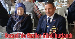  Kocaeli'de Gaziler Günü kutlandı