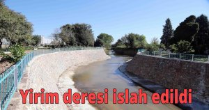 Yirim deresi islah edildi