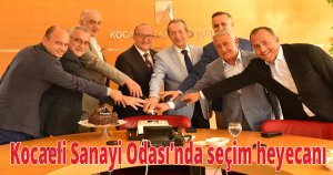  Kocaeli Sanayi Odası’nda seçim heyecanı  
