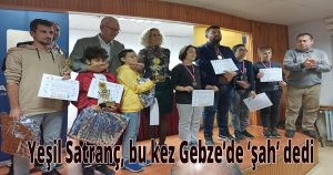Yeşil Satranç,  satranç severler bu kez Gebze’de ‘şah’ dedi