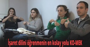 İşaret dilini öğrenmenin en kolay yolu KO-MEK