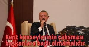 Başkan Büyükakın: Kent konseylerinin çalışması başkanlara bağlı olmamalıdır