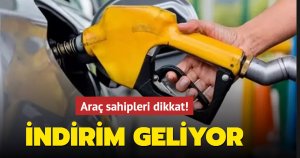 Motorine indirim geliyor! 